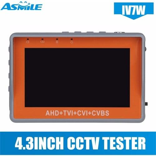 5MP 4MP AHD CCTV Tester Analog CVBS AHD TVI CVI Camera Tester Monitor UPT for IV7W