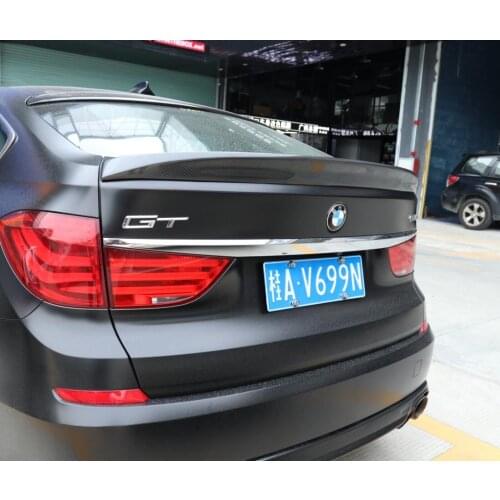 Carbon Fiber Car Rear Wing Trunk Lip Spoilers Fits For 14-18 BMW 5 series GT F07 535I 2014 2015 2016 2017 2018