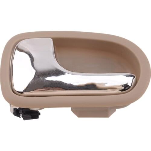 Beige Left Car Interior Door Handle Plastic Fit for Mazda 626 Protege 323 Ford Liata Activa Tierra S54N59330B65