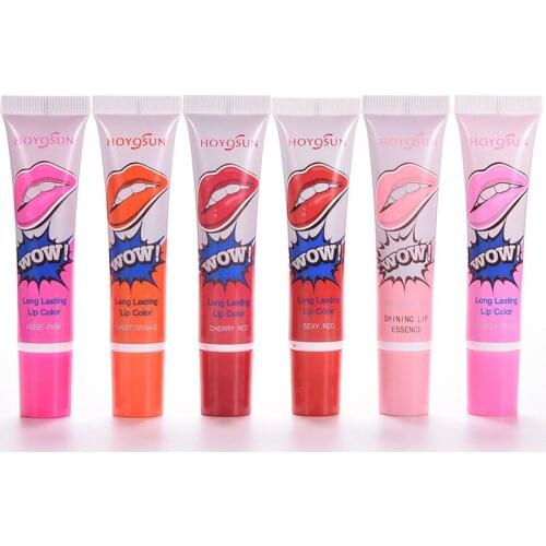 New Arrivals Makeup Cosmetics Brand Romantic Bear Long Lasting Lip Gloss Peel Off Lipstick Matte Waterproof Labiales Lip Tint