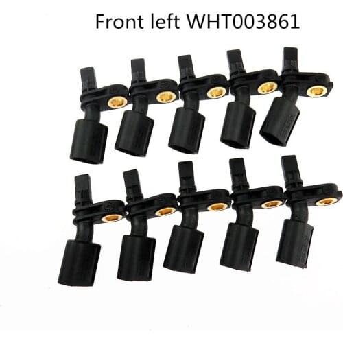WHT003861 10Pcs ABS Wheel Speed Left Front Sensor for Golf Passat Polo 9N 6R 6C A1 A2 A3 S3 TT Fabia Seat Ibiza Leon 6Q0927803B