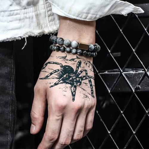 Cowgirls Gun Temporary Fake Waterproof Flower Animal Butterfly Tiger Sexy Black Green Tattoos Sticker Body Arm Women Men Girls