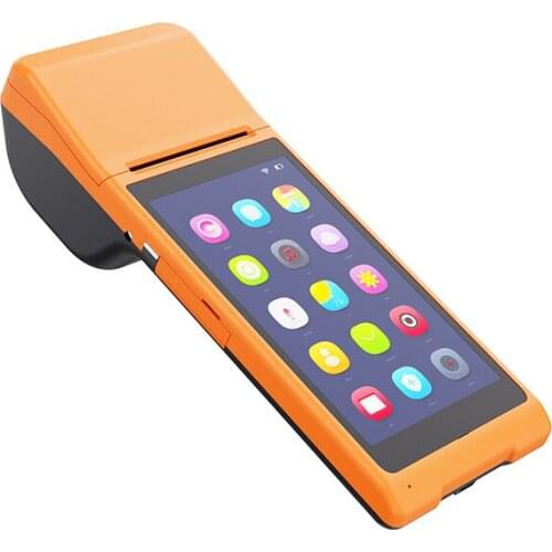 3G WiFi Mobile Order PDA POS 58mm Bluetooth Thermal Receipt PrinterPOS Terminal Handheld Android 8.1 Free APP Loyverse POS