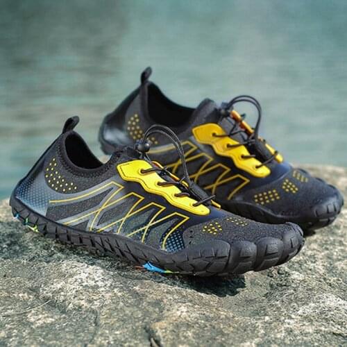 Men Women Aqua Shoes Beach Summer Light Nonslip Outdoor Sports Sneakers Flat Footwear Seaside Elastic Water Shoes