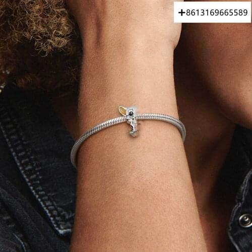 Fashion classic hot style 925 sterling silver animal bracelet for men and women, new collection