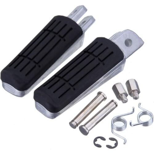 Motorcycle Footpeg Front Footrest Foot Pegs For Yamaha FZ6R FJR1300 03-13 FZ6 YZFR1 XV1700 new