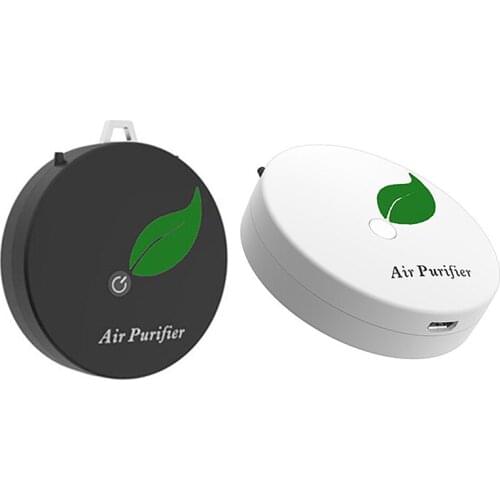 Mini Portable Air Purifier Wearable Air Purifier Necklace USB Air Cleaner Travel-Size Purifier for Small Space