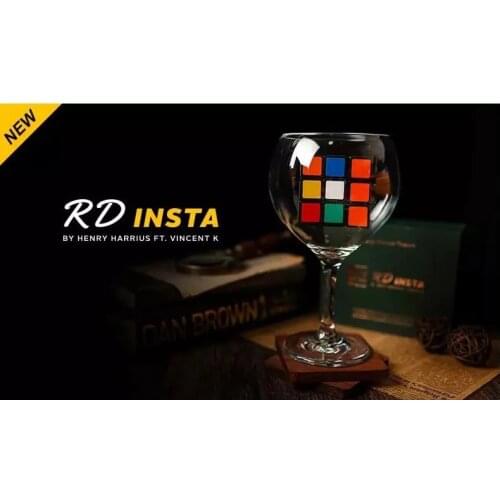 RD Insta by Henry Harrius Cube (Gimmick And Online Instructions) - Magic Tricks Mentalism Magic Illusion Cube Props,gimmicks