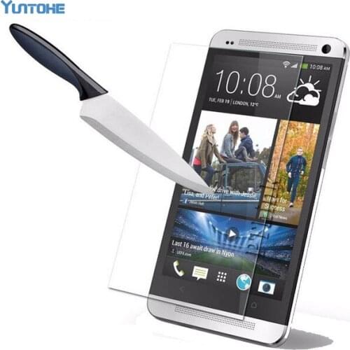9H Phone Tempered Glass for HTC M7/M8/M9/M9 plus/M10/E8/one E9/one max/320/526/601 9H Anti Shatter LCD Protector Film 100pcs