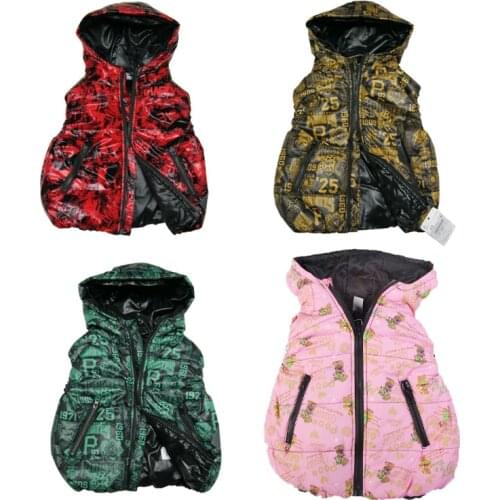 Clearance kids girls vests children vests for boys bodywarmer kids boy vest waistcoat girl kids LOSE MONEY