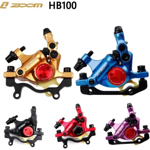 ZOOM XTECH HB100 MTB Bike Hydraulic Disc Brake Calipers Front And Rear for Mountain Bike Bicycle 120/140/160/180MM MT200 M315