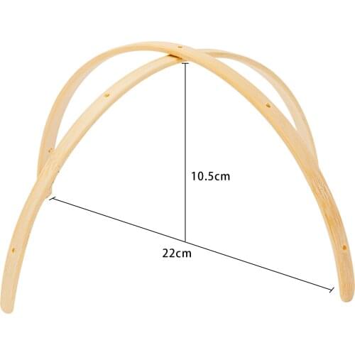 1 Pcs Baby Wooden Bed Bell Bracket Assembly Rattles Bracket Infant Crib Mobile Bed Bell Bracket Wood Toy Holder Arm Bracket