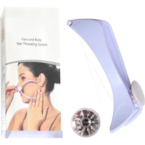 1Pc Manual Hair Removal Epilator Mini Spring Facial Hair Remover Women Girls DIY Face Cotton Thread Epilator Beauty Care Tools