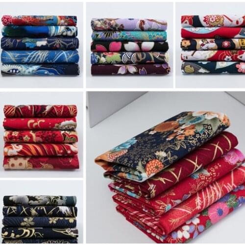 100% Printed Cotton Fabrics DIY Assorted Pattern Pre Cut Cloths Patchwork Handmade Sewing Tilda Doll Needlework Craft Material