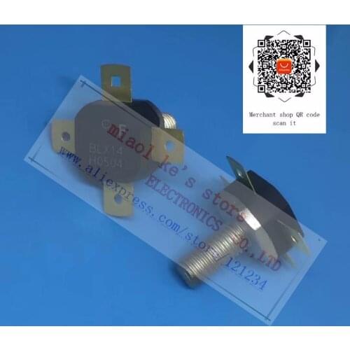 100%Original: BLX14 blx14 [ 28V-85V 4A 15W 1.6MHz PACKAGE STYLE .500 4L STUD (A) ] - NPN SILICON RF POWER TRANSISTOR