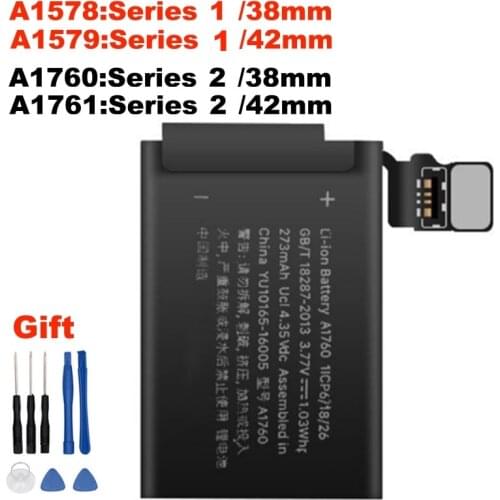 A1579 Battery For iphone watch 42mm Series 1 38mm A1578 A1579 Series1 42mm A1544 Series 2 38mm A1760 A1761 Series 2 42mm