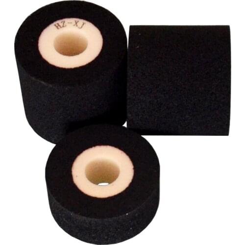 Black Diameter 36mm Height 32mm hot solid ink roller for ink roller coding machine