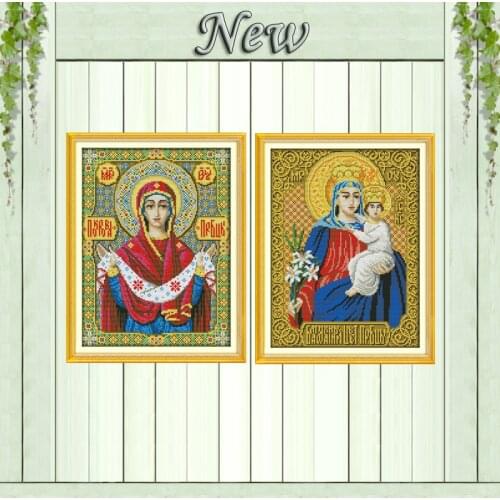Christian Religious figure Jesus decor painting counted print on canvas DMC 11CT 14CT Cross Stitch kits embroider needlework Set