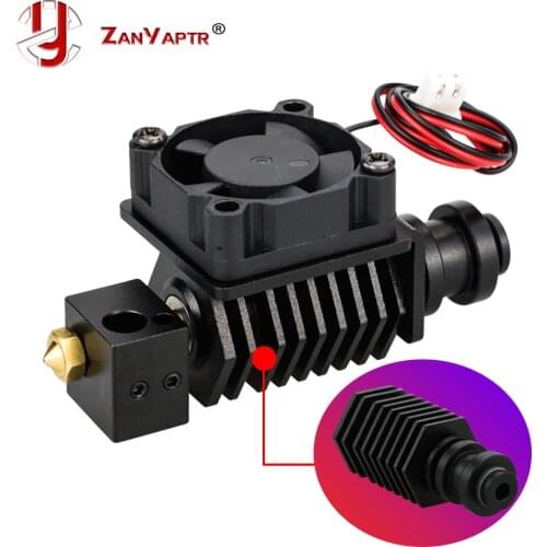 3D Printer BP6 Hotend Kit J-head Extruder Parts 0.4mm 1.75mm Nozzle High Temp and Low Temp Replace V6 Accessories