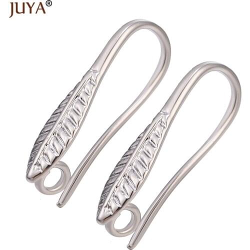 1 Pair Simple Design Handmade DIY Earring Findings Ear Hooks Accessories For Jewelry Making