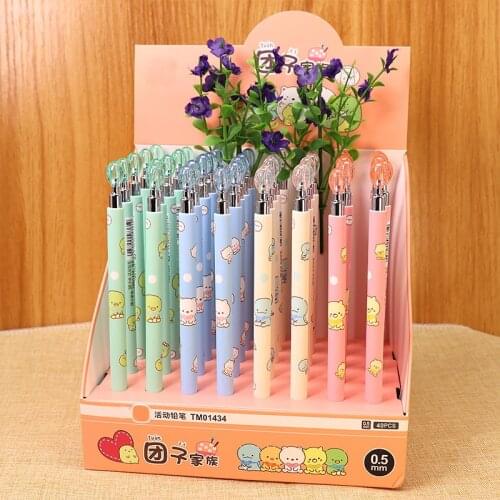 40 pcs/lot Kawaii Sumikko Gurashi Mechanical Pencil Cute Student Automatic Pen For Kid School Office Supply Promotional gifts