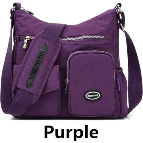 Fashion High Quality Handbag Female CrossBody Bag Women Shoulder Bag Ladies Messenger Bag Nylon Waterproof Lady Purse Sac A Main