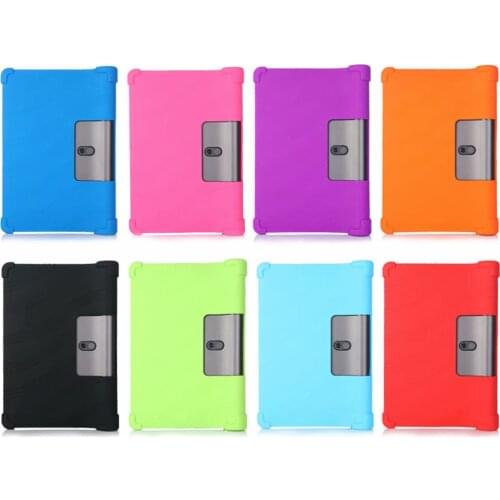 Soft Silicone Case For Lenovo yoga tab5 YT-X705 10.1 inch Tablet PC Shockproof Back Cover for Lenovo yoga smart Tab 5 shell