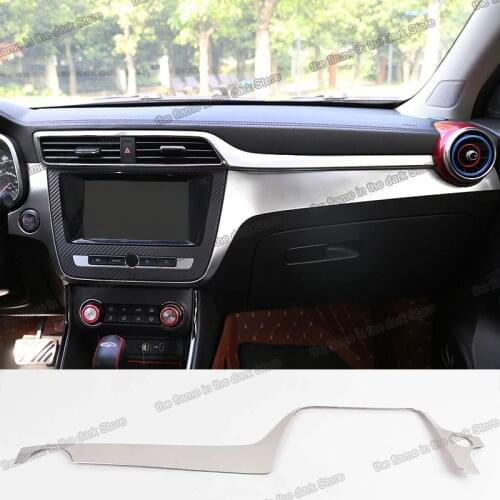 Car Center Console Dashboard Trim Styling Cover Sticker for Mg Zs Ev 2017 2018 2019 2020 2021 Accessories Auto Parts 2022