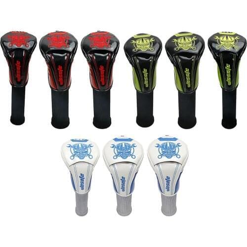 Novelty Golf Wood Head Cover Durable Fairway 460cc Drivers Head Covers with No. Tags Fits for No 1. No.3/5 UT Protector