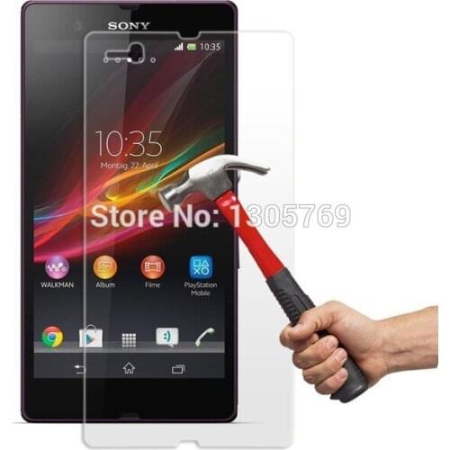 Wholesale 300pcs/lot 0.3mm 9H Tempered Glass Film Screen Protector For Sony Xperia Z1 Z2 Z3 Z4 Z5 Compact mini E3 E4 C3 M2