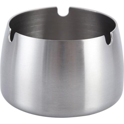 Ashtray home cenicero asbak popielniczka portable ashtray Stainless Steel Lighters & Smoking Accessory Ash Tray