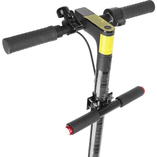 Scooter Grips For Xiaomi Mijia M365 Electric Scooter Skateboard Kids Handle Grip Bag Bar Holder Knob with Safety Warning Light