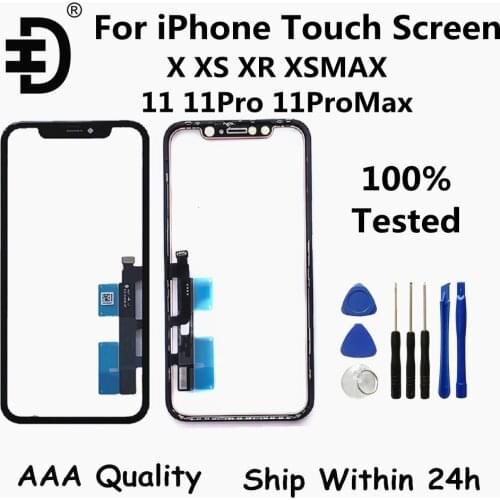 Touch Screen For iPhone X/XR/XS Touch Panel Digitizer For iPhone XS Max Touch Screen For iPhone 11 Pro Touch Glass Replacement