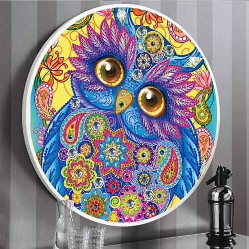Tiger Special Drill 3d Diy Round Square Full Diamond Painting Hang On The Wall Diamond Mosaic Tool Pen Animal Painting YKH51