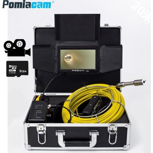 Pipe Line Drain Sewer Camcorder HD Endoscope Wire Camera System WP70A Wifi Video Recorder Pipeline Camera Line Connect Device