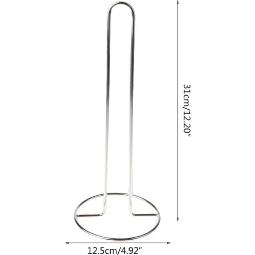 Toilet Roll Kitchen Stand Tissue Table Bathroom Paper Holder Suction Cup Rack