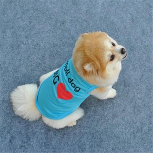 Pet Vest Spring And Summer New Dog Clothes Small Dog Teddy VIP Clothes Vest Pet Clothing Dog Accessories