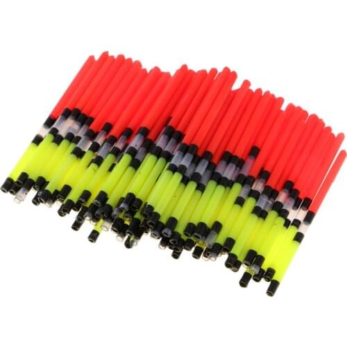 100 Pcs 5cm Fishing Float Carp Coarse Fishing Floats Vertical Buoy for Freshwater & Saltwater Fishing Accessories