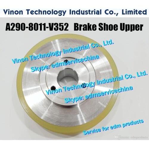A290-8011-V352 Fanuc edm Brake Shoe Upper F409W for Fanuc O.P.Q.R.W series A2908011V352 POWDER BRAKE ROLLER WAS (A290-8039-V372)