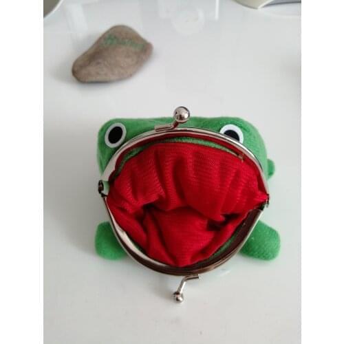 Anime Cartoon Naruto Purse Wallet Coin Purse Originality Frog Wallet Manga Flannel Wallet Cheap Cute Purse