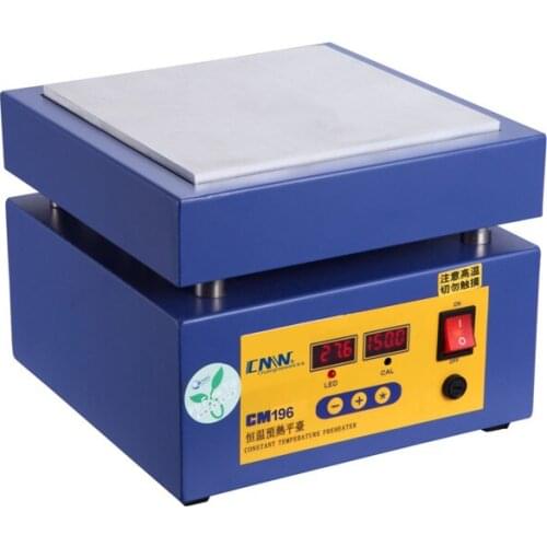 Lead free PCB soldering constant temperature preheater digital display precise control heating station 0-400C 220V 110V 1200W