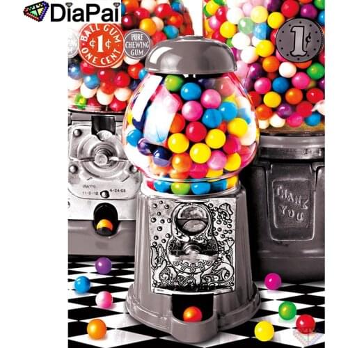 DIAPAI 5D DIY Diamond Painting 100% Full Square/Round Drill "Colorful candy" Diamond Embroidery Cross Stitch 3D Decor A21922