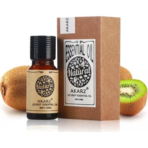 AKARZ Famous brand natural Kiwi essential oil Reduce weight Whitening skin Anti ageing Improve impotence Kiwi oil