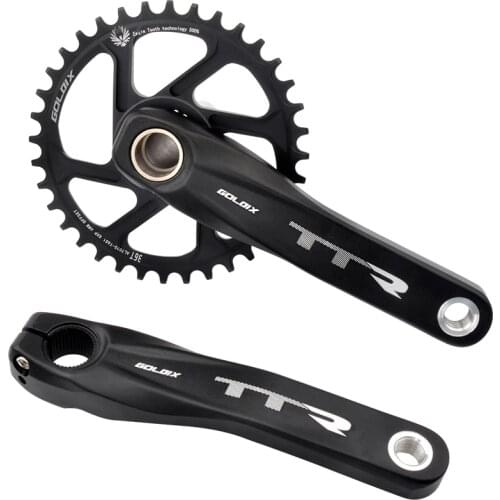 GOLDIX mtb crankset platos de bicicleta biela Mountain Bikes Chain Wheel 170/175mm bike crank bike crankset shimano crankset