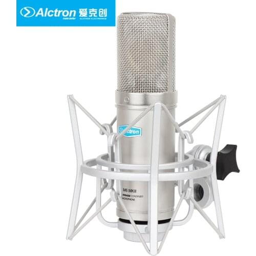 Origial Alctron CM6MKII Condenser Microphone Capacitor Microfone Cardioid Large Diaphragm Microfono Studio Computer Mic