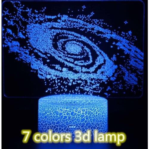 Colorful Milky Way Saturn 3d Lamp Bluetooth Speaker Lighting LED usb Night Light Touch Remote Control Mood Lampara Lampe