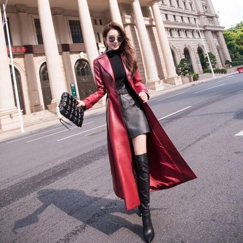 Maitrces Women's Leather Down Jackets