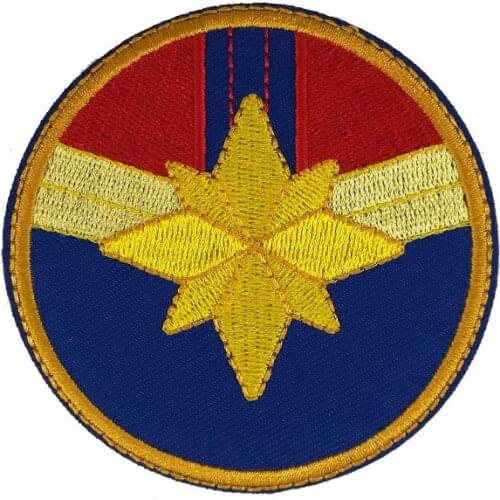 Captain Embroidered NEW IRON ON Patches for clothing accessories jeans backpack DIY for NC