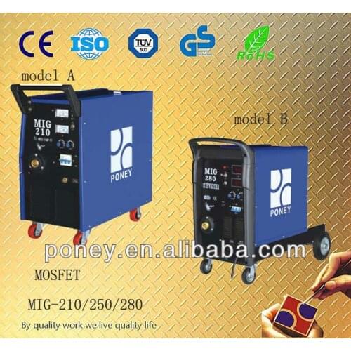 Cheap price handy steel material mig mag inverter gas welding machine with full accessories machines for welding