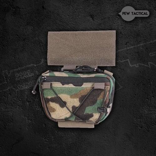 Hunting tactics V2 quick dismounting hanging belly bag is applicable to d3crm MK3 MK4 tactical chest hanging hanging hanging bag